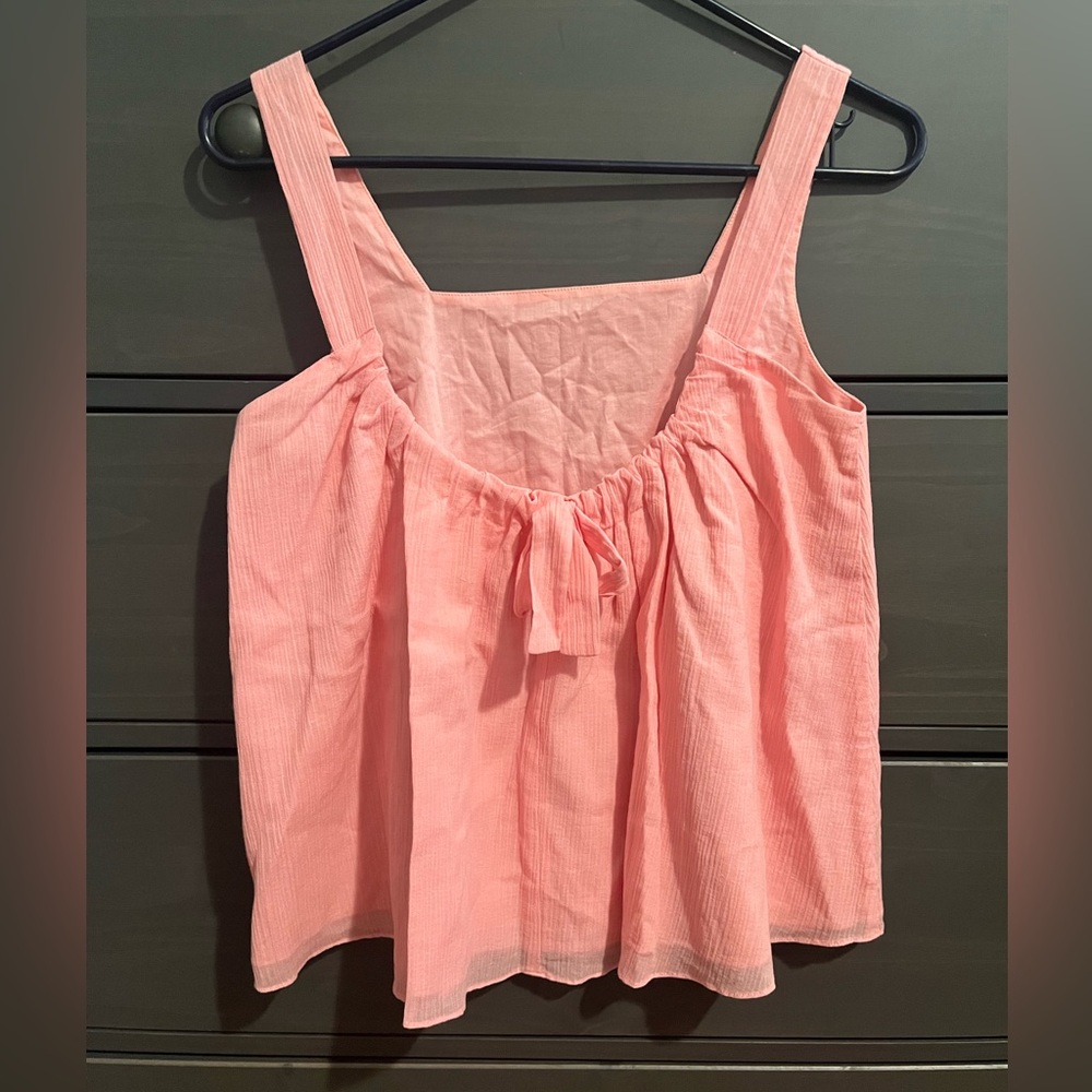 MUST GO Club Monaco Pink Flowy Top Size XS
